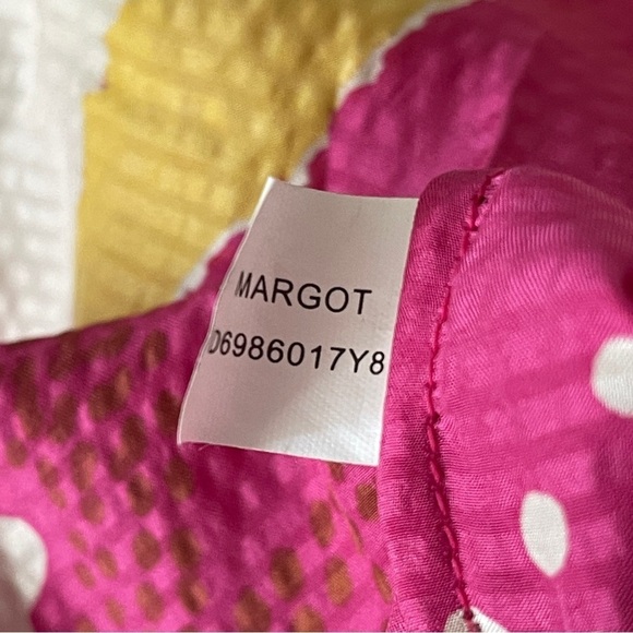 Diane von Furstenberg Silk Margot Belted Mini Dress | Vibrant Abstract Pink - Picture 11 of 11